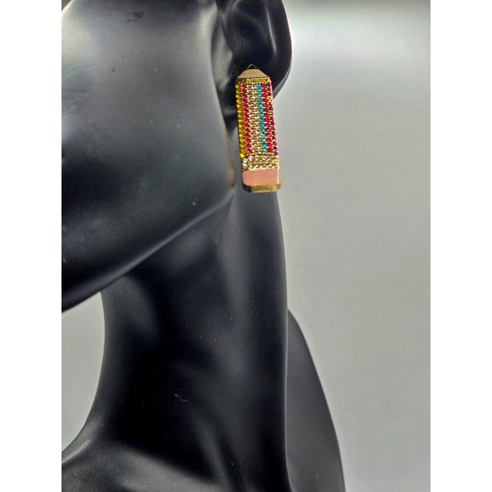 SUGARFIX  "Looking Sharp" Drop Pierced Earrings